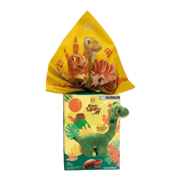 Ovo de Páscoa Pelúcia de Ombro Dylan com Imã 170g